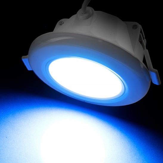 Светильник светодиодный General ДВО (415007) GDL-RW12 круг 9Вт 4500К 700Лм встраиваемый IP40