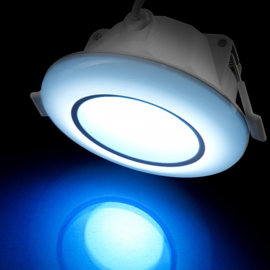 Светильник светодиодный General ДВО (415007) GDL-RW12 круг 9Вт 4500К 700Лм встраиваемый IP40