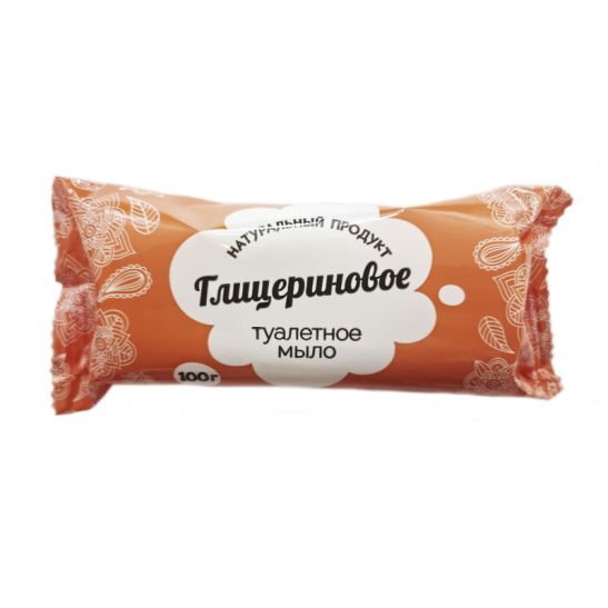 Мыло туалетное "Глицериновое" 100гр.
