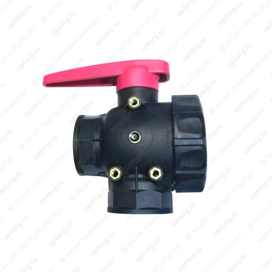 8218403 (45521117) Кран 3-ходовой шаровый 2" постоянного действия 