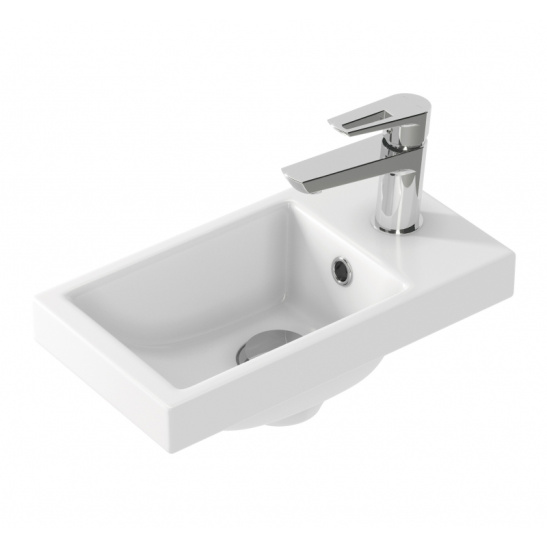 Умывальник "COMO 40" мебельный встраиваемый белый г. Сызрань