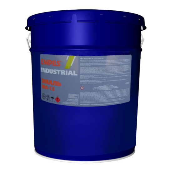 Эмаль МЛ-12 черная, 20 кг, Эмпилс, г. Ростов-на-Дону