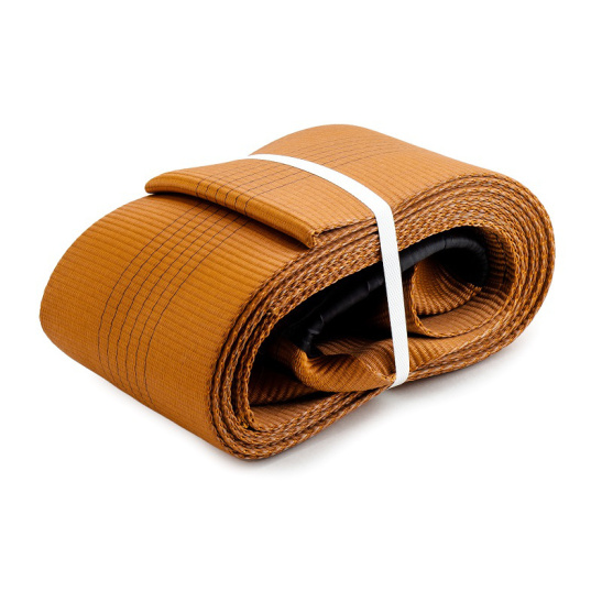 .Трос буксировочный (60-63 тн) петли, лента 6 м.  ("АвтоDело") (цвет в ассортименте) буксирный, 44563