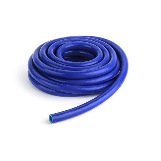 Рукав (шланг) силиконовый ,синий,d - 18 армированный 2 нити, стенка 4,5 мм, кратность резки 1 м, (CARUM)