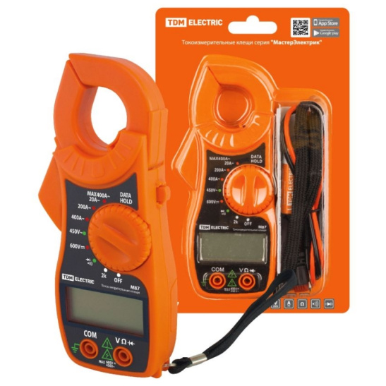 Токоизмерительные клещи TDM (SQ1005-0013) M87 компакт 