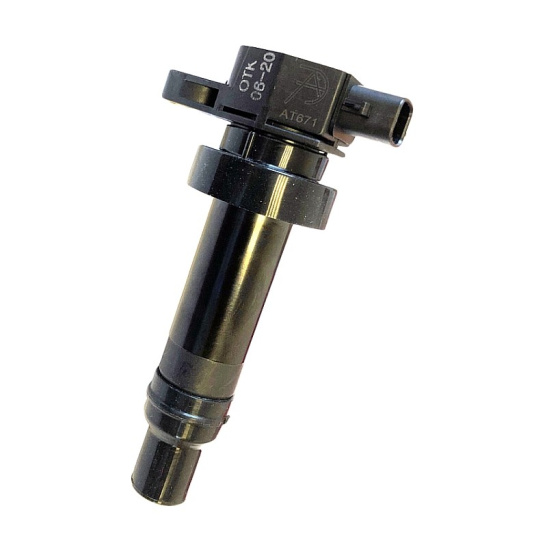 AT 671 КАТУШКА ЗАЖИГАНИЯ Hyundai Solaris, Hyundai i20, Hyundai i30, Kia Rio, Kia Ceed (с двиг. 1,4/1,6  16-ти клап., индивидуальная на свечу) (взамен 273012B010)