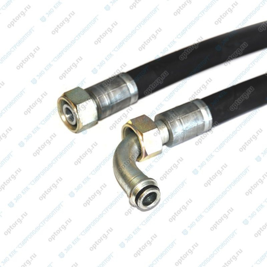 РВД 27*0850 DIN 2SN 12-275 атм. DKOL М(22х1,5) 0-90