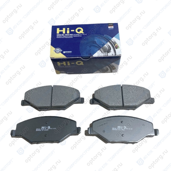 КОЛОДКИ ТОРМОЗНЫЕ ПЕРЕДНИЕ VAG POLO(ПОЛО)(RUS)/FABIA 11- перед. (HI-Q)(тип ТС 1ZE)(SP1595)