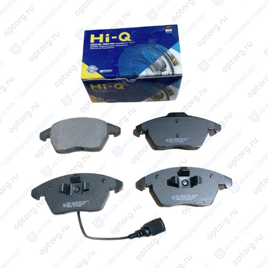 КОЛОДКИ ТОРМОЗНЫЕ ПЕРЕДНИЕ VAG POLO(ПОЛО) GOLF V/PASSAT/OCTAVIA/A3 03- (HI-Q)(тип ТС 1ZC)(SP1692)