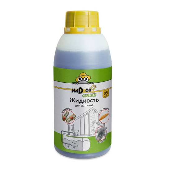 Жидкий концентрат для септиков, 0,5л, BIOWC1 NADZOR GARDEN