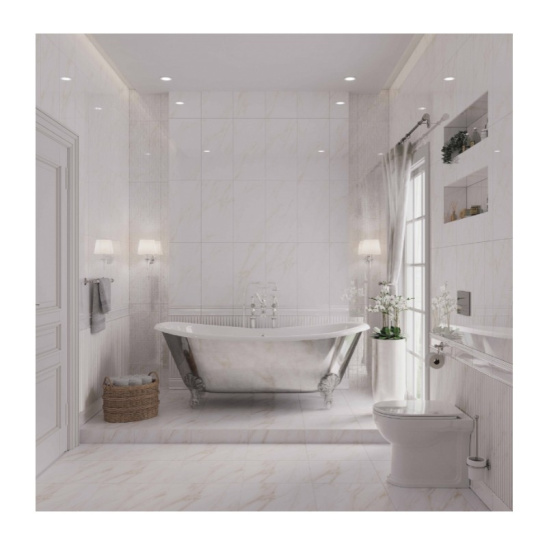 Плитка облицовочная 300x600 мм "Луизиана" светлая люкс (сорт 1) ГОСТ 13996-2019 AXIMA (Россия)