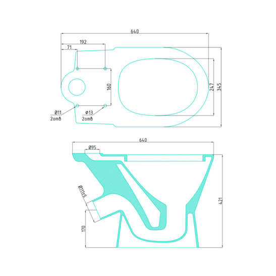 Унитаз-компакт GESSO Атлас home de luxe, УТ-00015688, косой выпуск, двухрежимная арматура, нижний  подвод, сиденье с микролифтом