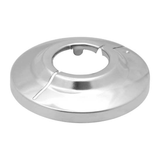 Чашка декоративная (отражатель) 3/4" (65х25х7 мм) разъемная (нерж., хром)