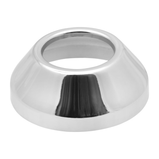 Чашка декоративная (отражатель) 40 мм (77х40х30 мм) конус (нерж., хром)