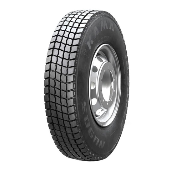Шина ЦМК 10,00R20 (280R508) Кама NU 903, 149/146K, с/к, без об/лент, универсальная, M+S, г. Нижнекамск 