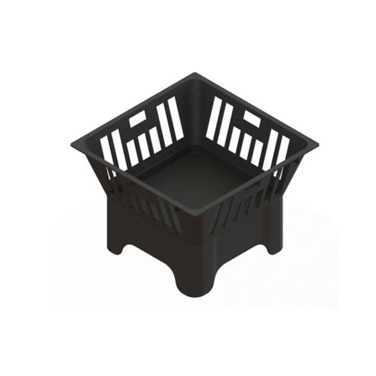 Дождеприемник пластиковый 250x250 мм с чугунной решеткой, Standartpark, арт. 08670311-1