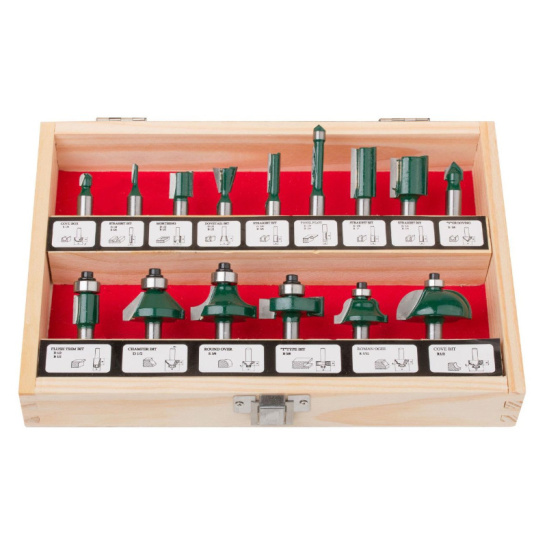 Набор фрез FIT S8мм арт.36579