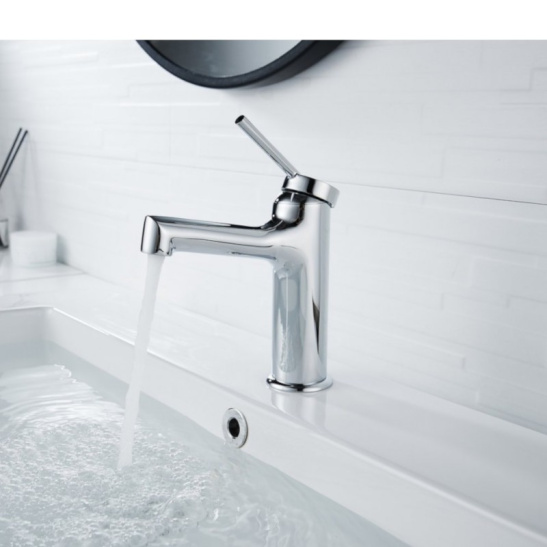 Смеситель для умывальника латунный однорычажный, LM3806C, Minima, Lemark