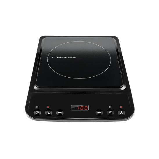 Плита индукционная 1-конфорочная CENTEK CT-1518, 2000 Вт, черная