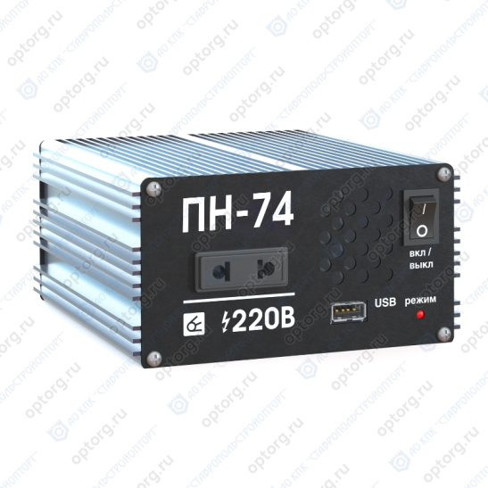 * Преобразователь напряжения (24/220 В.) ЧС 300 Вт. (пиковая 900 Вт.) ЧИСТАЯ СИНУСОИДА + USB ("Вымпел ПН-74") "НПП ОРИОН" (инвертор DC/AC) 24 в 220
