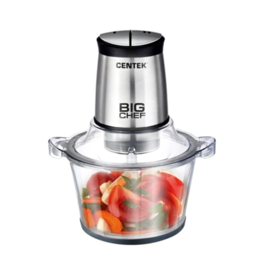 Измельчитель (чоппер) электрический Centek CT-1394 сталь 600 Вт, чаша 1500 мл