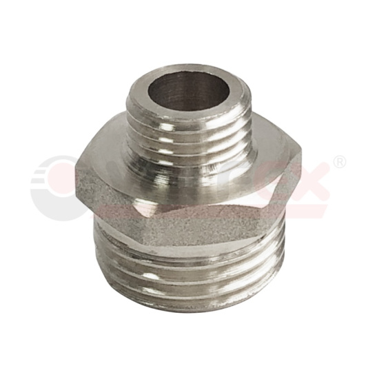 НИППЕЛЬ-ПЕРЕХОДНИК Valfex 1x3/4 (ф 25*20) никель