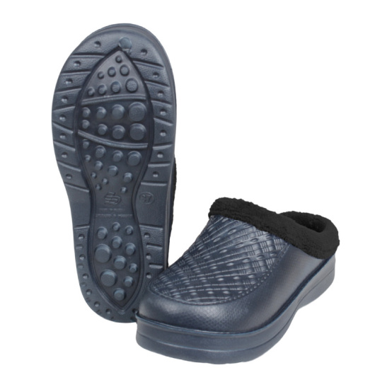 Сабо утепленные женские ЭВА "Step" р.37 цв.темно-синий