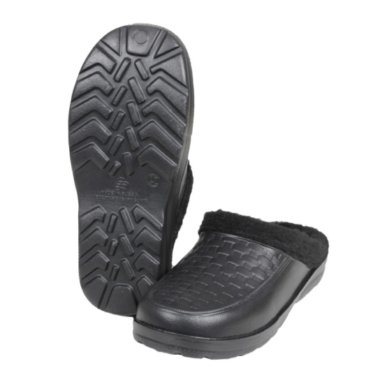 Сабо утепленные мужские ЭВА "Step" р.45 цв.черный