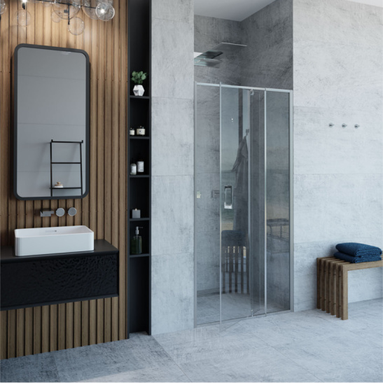 Дверь в нишу 900x2000 мм, Alex Baitler AB71C90, Китай