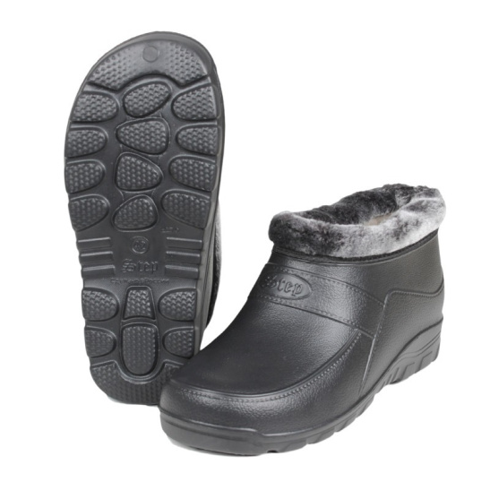 Боты утепленные мужские ЭВА "Step" р.41 иск.мех, цв.черный