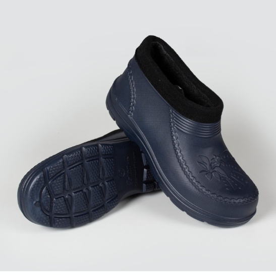 Боты утепленные, женские, низкие ЭВА "Step" р.36 НТП цв.темно-синий