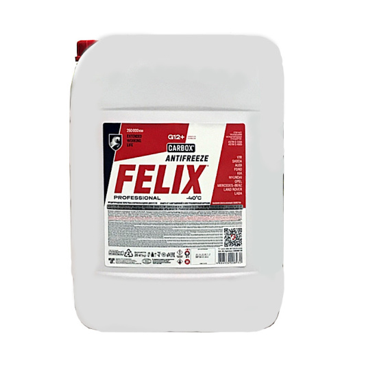 Антифриз "FELIX CARBOX" (G12+) красный 20кг (вес брутто)  (ООО"Тосол-Синтез", г.Дзержинск)
