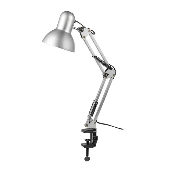 Светильник настольный LED General GTL-039 (800139) основание + струбцина 60W серебро 