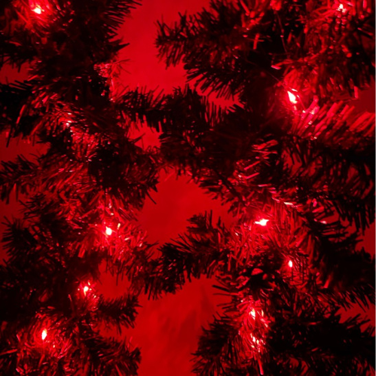 Гирлянда светодиодная ЭРА "Нить"  3хАА (ENIN-5NR) 50 LED, 5 м, красный, IP20