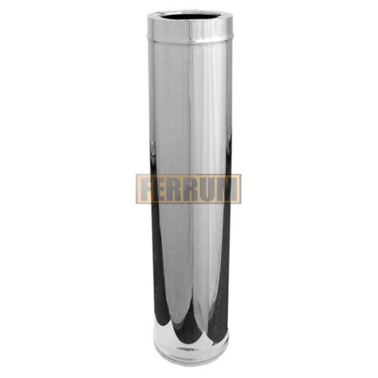 Сэндвич Ferrum, 1 м, Ø115x200 мм, AISI 430/0,5 мм
