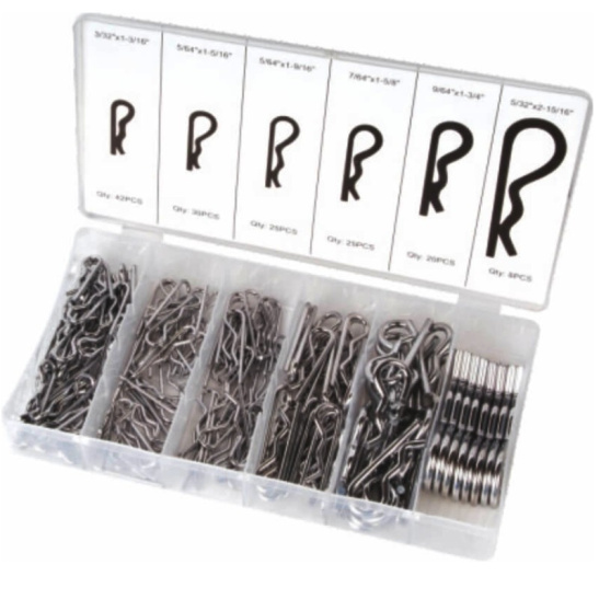 Набор пружинных шплинтов 150 предметов Сервис Ключ 73151