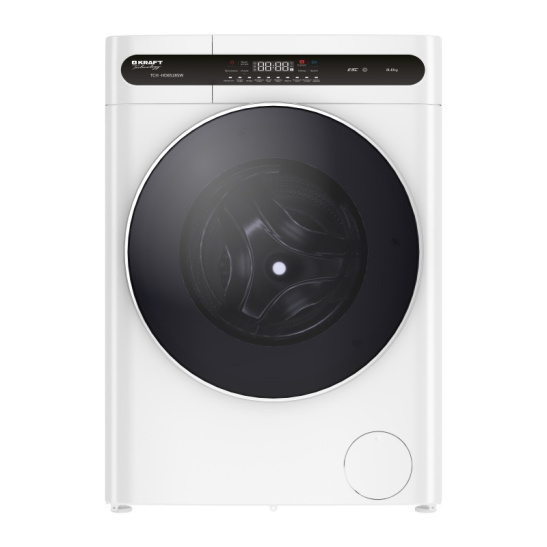 Стиральная машина KRAFT Technology TCH-HD8528SW (8 кг, 1400 обротов, с функцией пара) белый