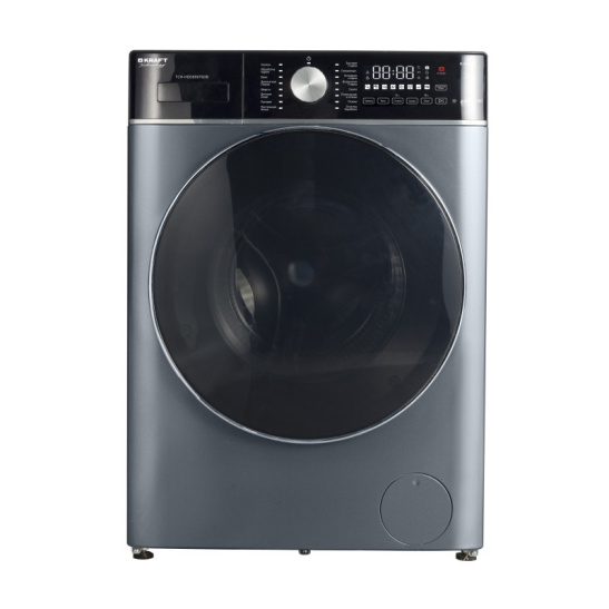 Стиральная машина KRAFT Technology TCH-HDD8597SDB (8/5 кг, 1400 оборотов, с функцией пара, с функцией сушки) серый
