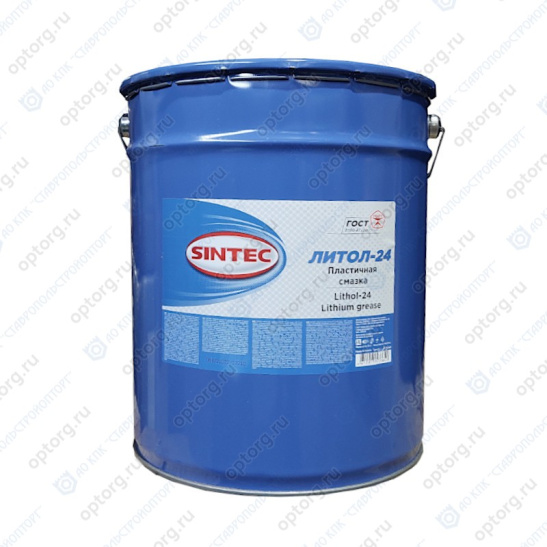 ЛИТОЛ-24 "SINTEC" 18кг ( метал.тара) (Обнинскоргсинтез) (синтек)