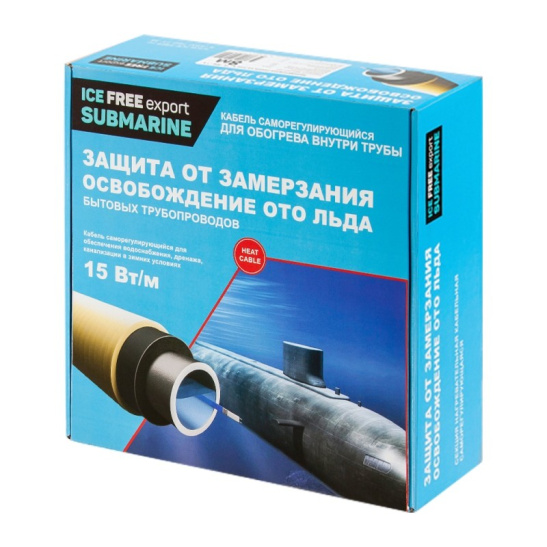 Кабель для обогрева внутри трубы Ice Free S-15-008-1,5