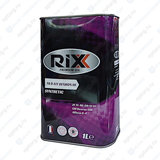 Масло трансмиссионное RIXX TR D ATF DEXRON III , 1л, синтетическое*