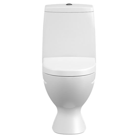 Унитаз-компакт Cersanit STAR 031 косой выпуск, двухрежимная арматура, нижний  подвод, сиденье с микролифтом