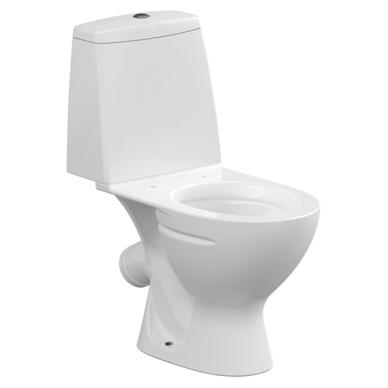 Унитаз-компакт Cersanit STAR 031 косой выпуск, двухрежимная арматура, нижний  подвод, сиденье с микролифтом