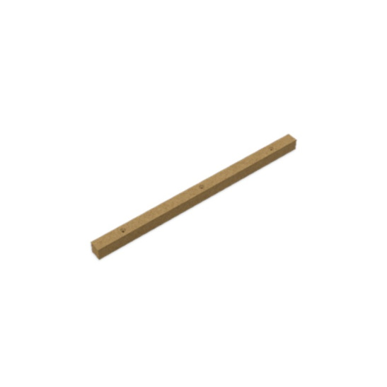 Монтажная рейка МДФ тип 2 16*20*2800 PLASTWOOD