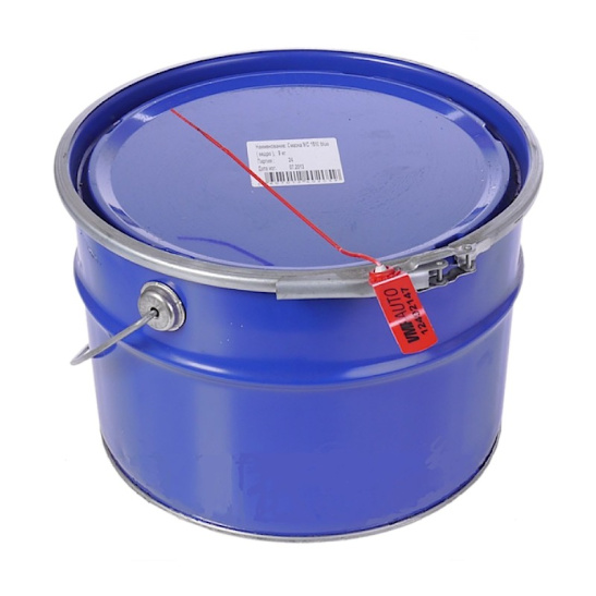Смазка высокотемпературная МС-1510, литиевая, 9 кг ведро (1306) (синяя)  (ВМПАвто)  