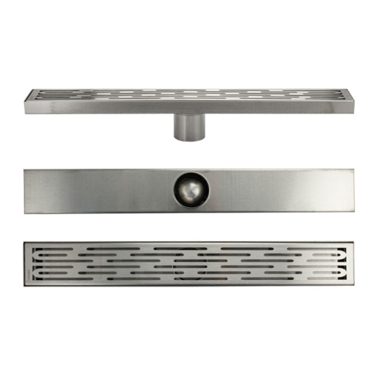 40448 ТРАП нерж.сталь, 500х68 мм, линейный, вертикальный, САНАКС