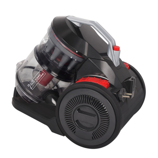 Пылесос CENTEK CT-2523 2400/420Вт, циклон, телескоп, низкий уровень шума, красно-черный