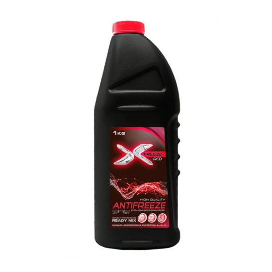 Антифриз "X-FREEZ RED" (G11) красный 1кг (вес брутто)  (ООО"Тосол-Синтез", г.Дзержинск)