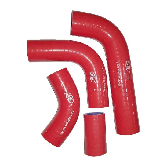 3741-1303000 ПАТРУБКИ РАДИАТОРА УАЗ-452,469(дв.421,4213) (силикон) (4 шт)