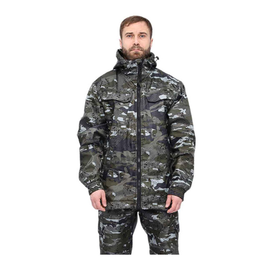 Костюм демисезонный мужской "Ровер", р. 44-46 (88-92) рост 5/6 (182-188), (куртка/брюки), КМФ "Бастион"